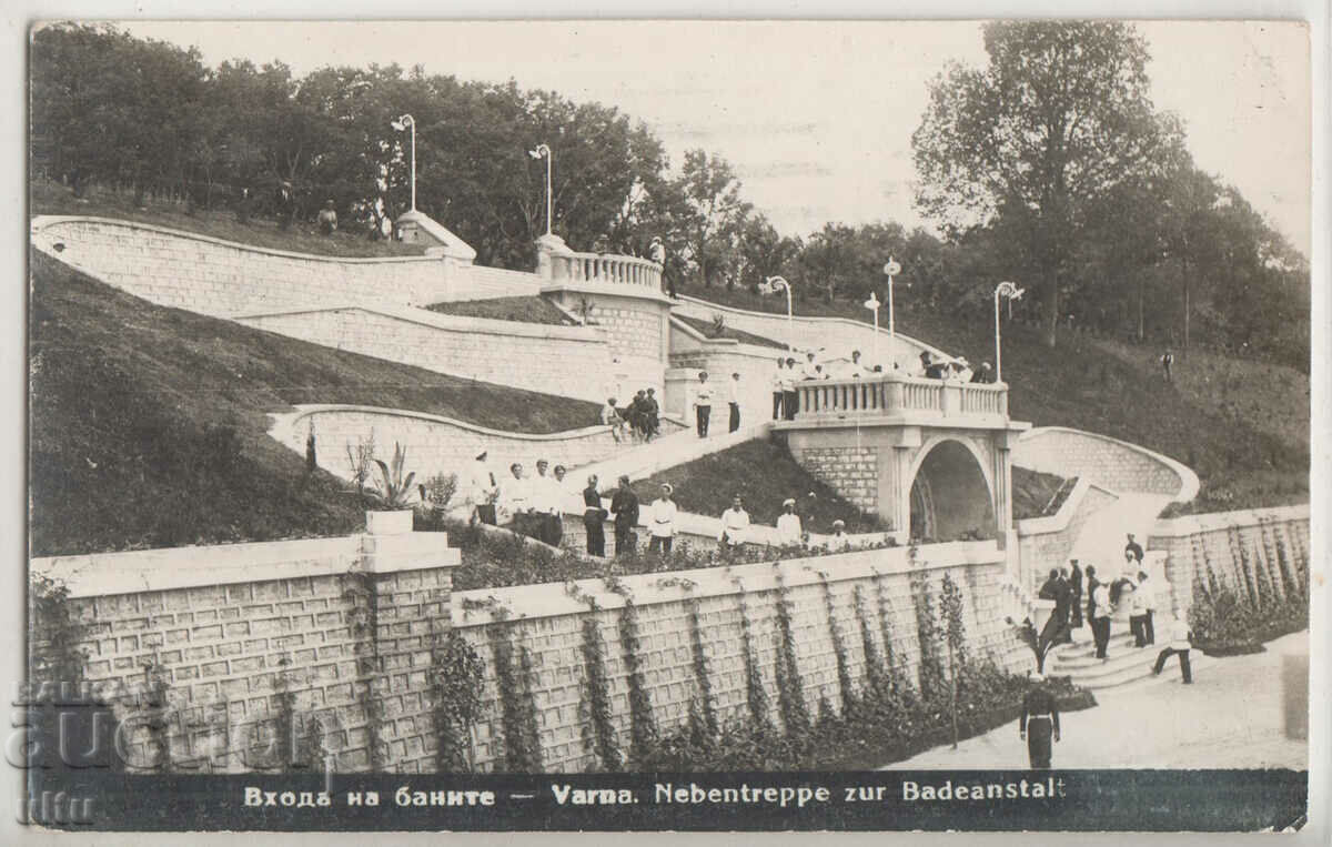 Bulgaria, Varna, Entrance to the baths, traveled