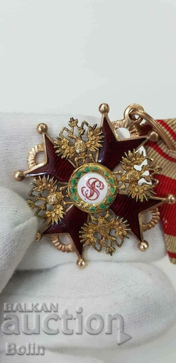 Delivery of Rare gold Russian Imperial Order of St. Stanislav III st. Delivery of Rare gold Russian Imperial Order of St. Stanislav III st.