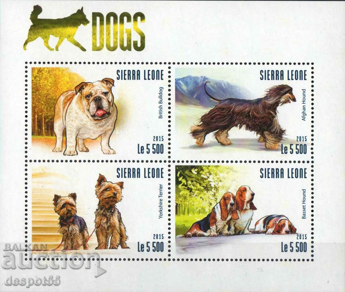 2015. Sierra Leone. Fauna - Dogs. Block.