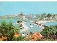 Old postcard - Nessebar, the Isthmus