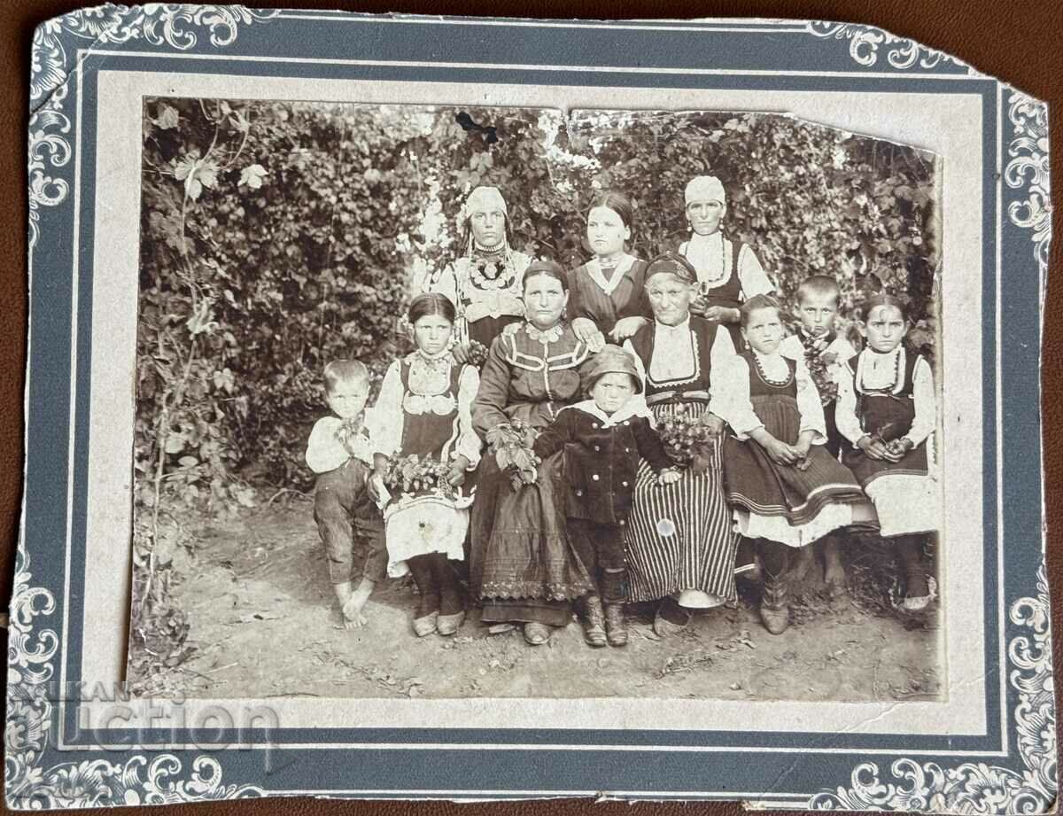 Old Photograph Women in Pafti costumes