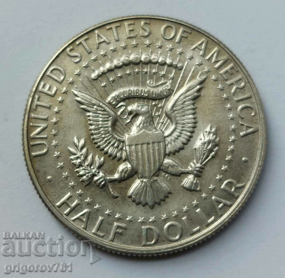 1/2 долар сребро САЩ 1967 Кенеди - сребърна монета #5 с цена € 12.78 | 25.00 лв. 1/2 долар сребро САЩ 1967 Кенеди - сребърна монета #5 с цена € 12.78 | 25.00 лв.