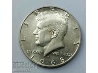 1/2 Dollar Silver USA 1968 Kennedy - Silver Coin #6