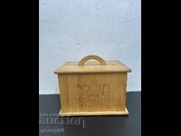 Wooden bread box. #5864