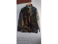 Military camouflage coat