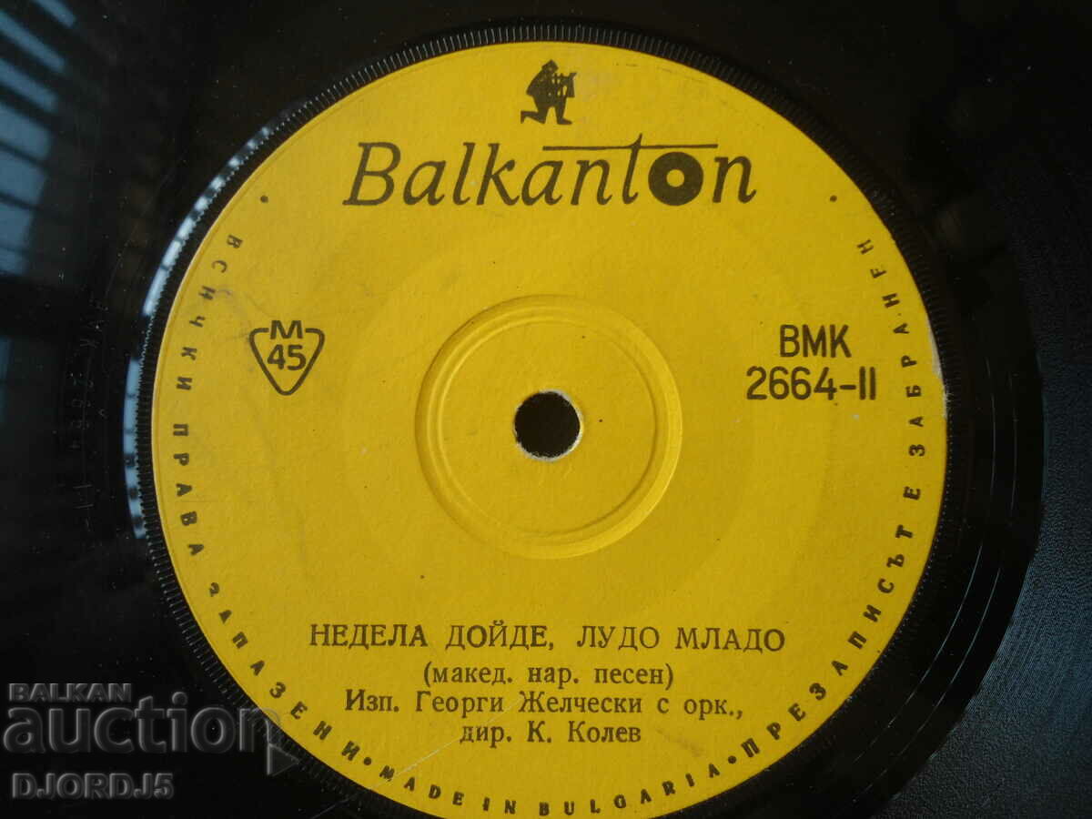 Auction Tugina pusta dar stay, VMK 2664, gramophone record, small Auction Tugina pusta dar stay, VMK 2664, gramophone record, small