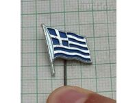 GREECE NATIONAL FLAG BADGE