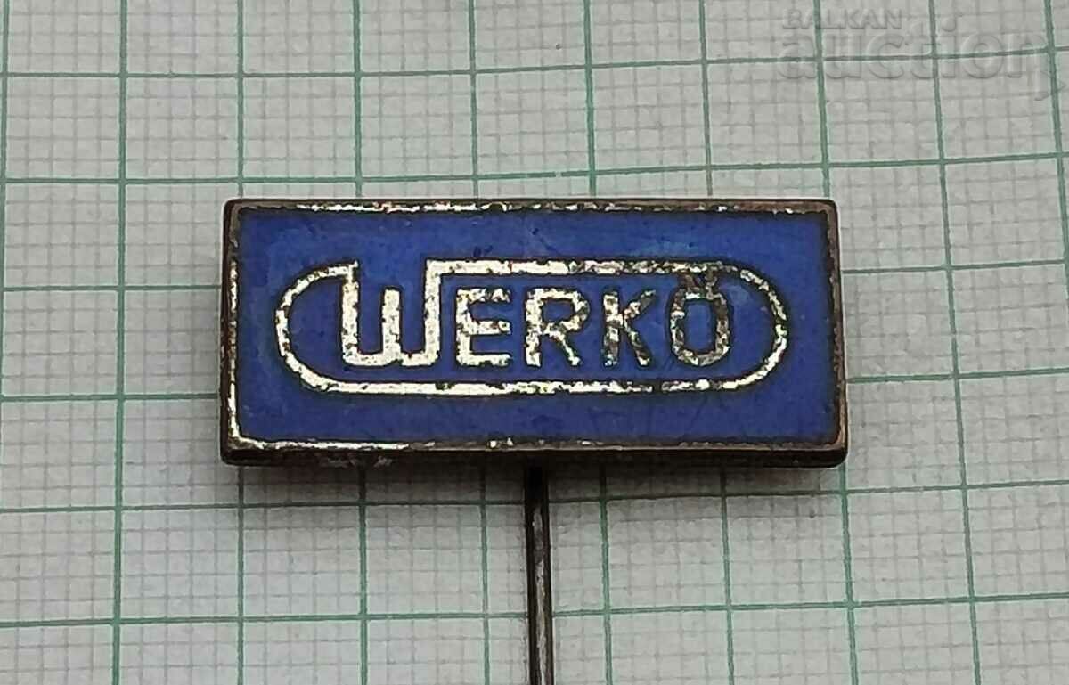 WERKO BADGE LOGO ENAMEL