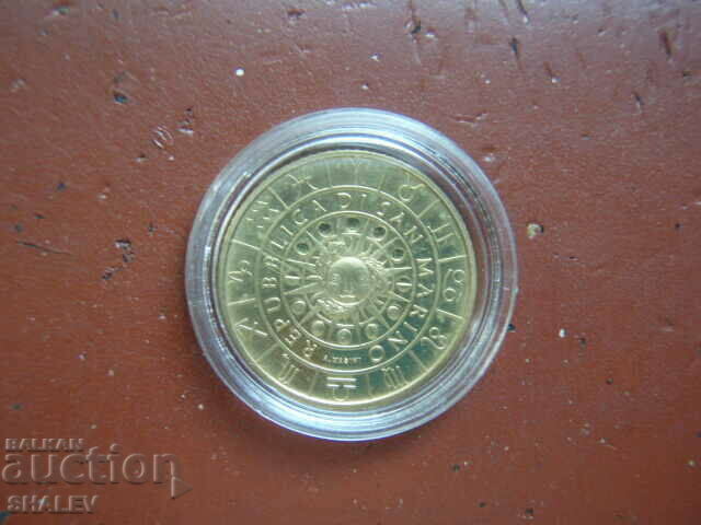 5 Euro 2018 San Marino "Aries" - Unc (зодиак - овен) - 6 5 Euro 2018 San Marino "Aries" - Unc (зодиак - овен) - 6