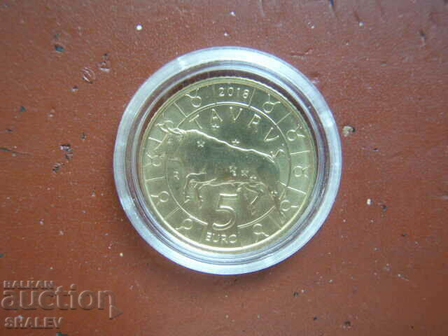 Delivery of 5 Euro 2018 San Marino "Taurus" - Unc (zodiac - Taurus) Delivery of 5 Euro 2018 San Marino "Taurus" - Unc (zodiac - Taurus)