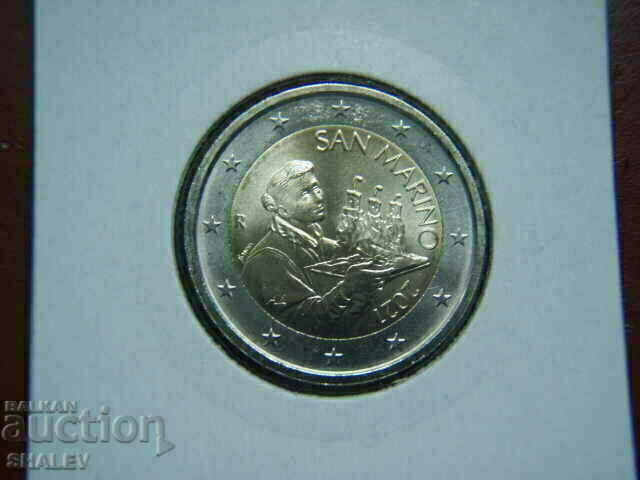 2 Euro 2021 San Marino - Unc cu preț € 4.50 | 8.80 BGN