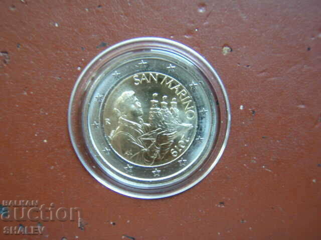 2 Euro 2019 San Marino - Unc cu preț 8.49 BGN | € 4.34 2 Euro 2019 San Marino - Unc cu preț 8.49 BGN | € 4.34