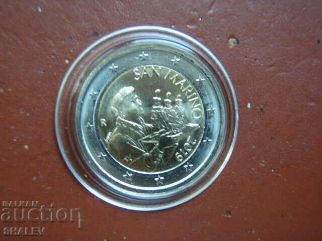 Licitație 2 Euro 2019 San Marino - Unc Licitație 2 Euro 2019 San Marino - Unc