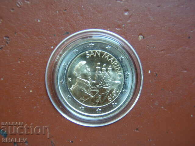 2 Euro 2019 San Marino - Unc 2 Euro 2019 San Marino - Unc