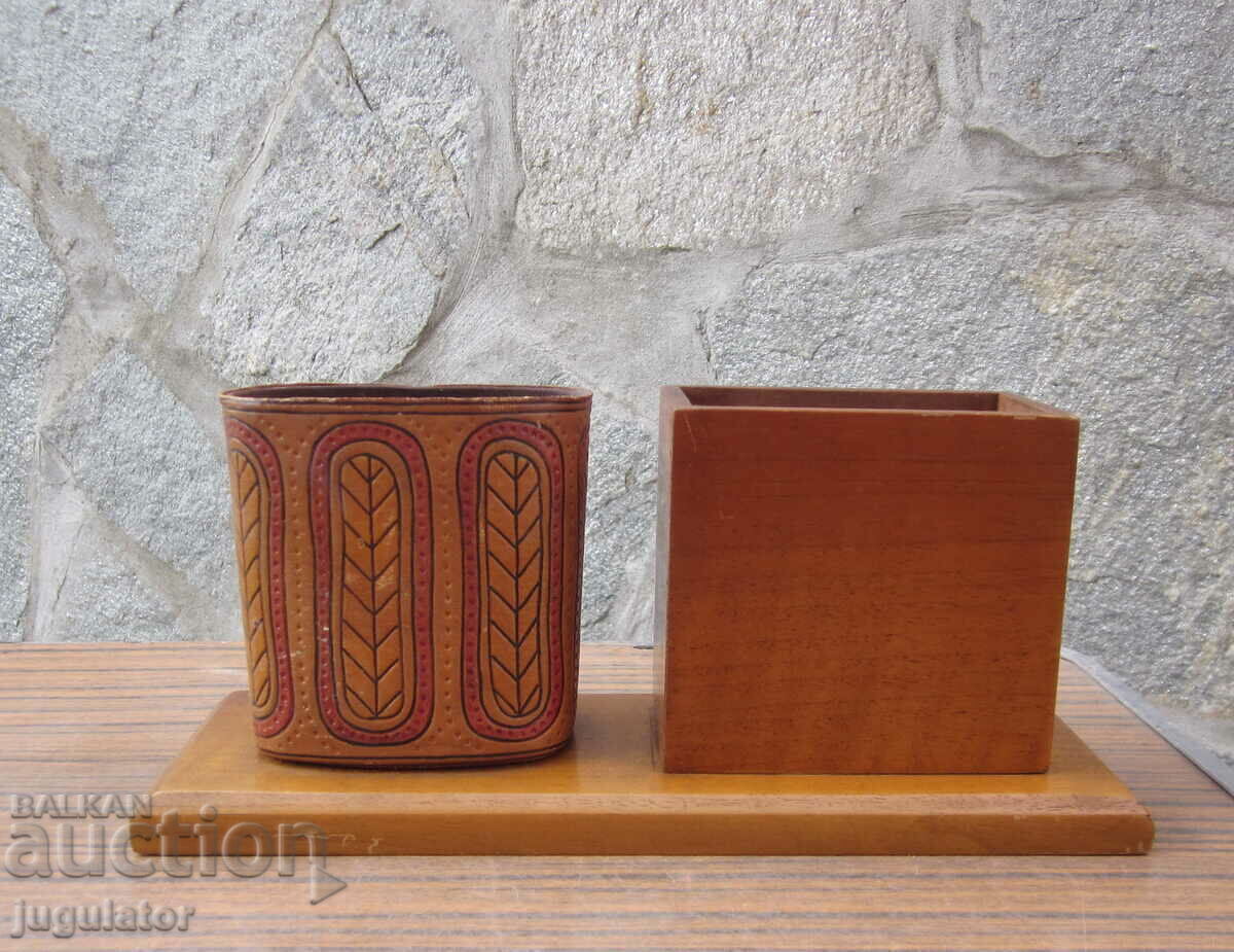 Veche suport rusesc USSR pentru creioane și stilouri - 5