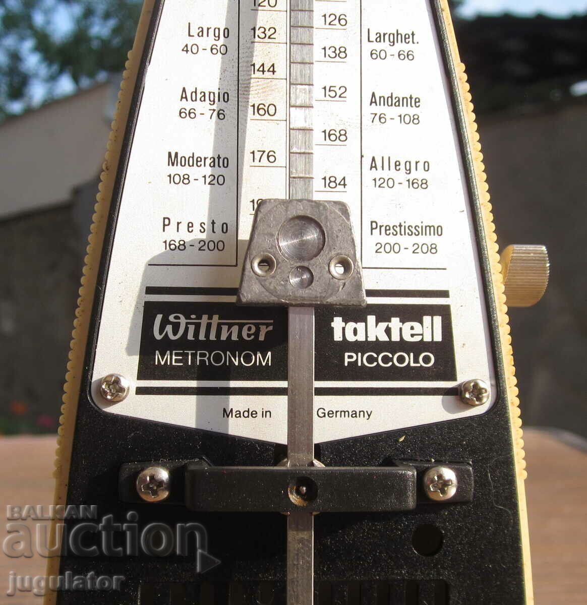 Delivery of old German mechanical metronome Wittner PICCOLO Delivery of old German mechanical metronome Wittner PICCOLO