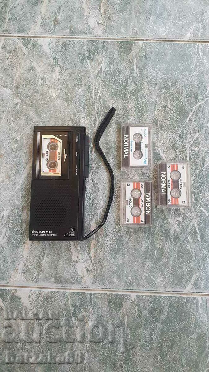 Old Sanyo tape recorder