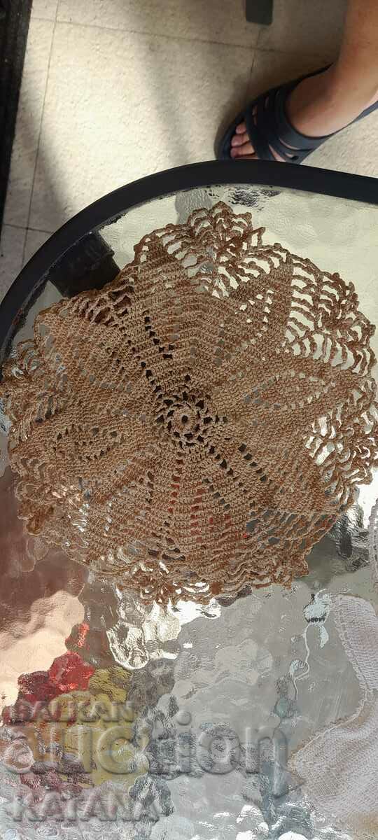 Livrarea Fata de masa Milo, tricotata manual, 2 bucati