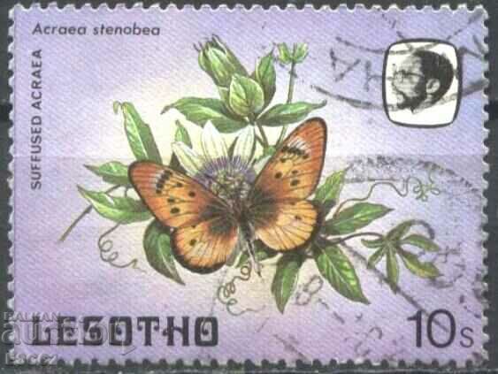 Stamped Fauna Butterfly 1984 from Lesotho