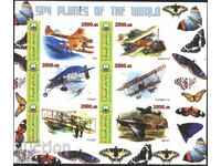 Clean stamps in small sheet Aviation Aircraft 2011 from Somalia