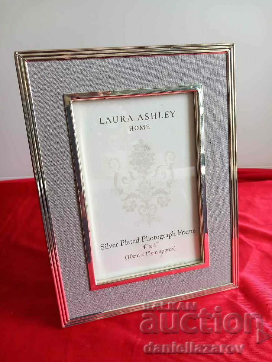 LAURA ASHLEY Designer SILVER SILVER Photo Frame