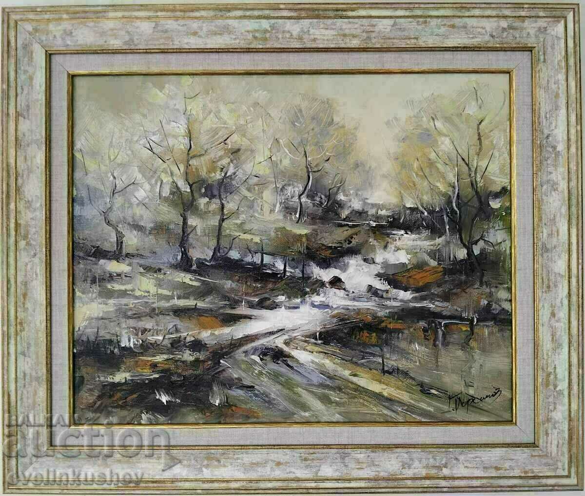 Oil painting " Full Water " Georgi Yordanov