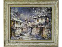 Oil painting "In the colors of winter" Georgi Yordanov