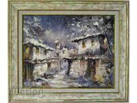 Oil painting "In the colors of winter" Georgi Yordanov