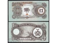 BIAFRA, 1 pound, 1968, UNC