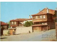 Old postcard - Nessebar, Old architecture