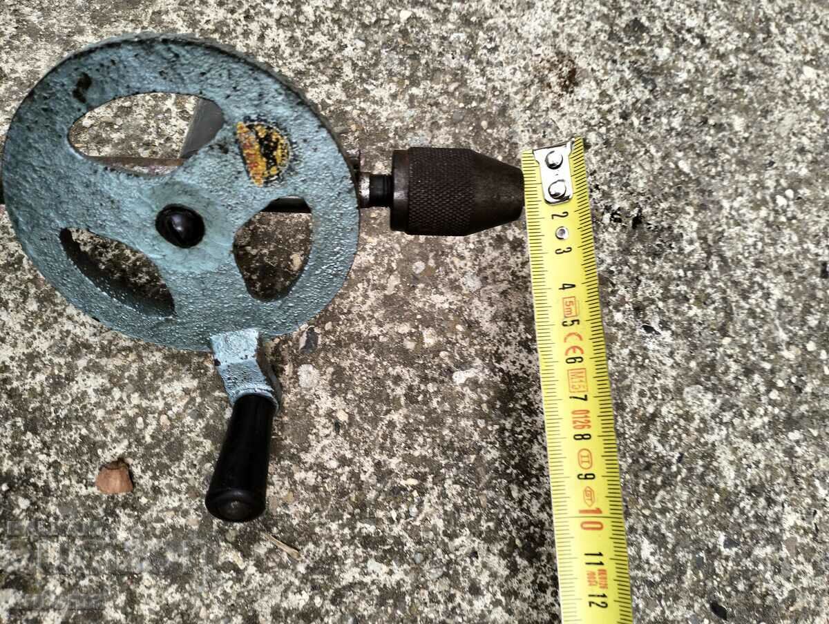 Auction Old hand drill Auction Old hand drill