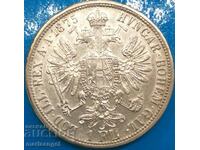 Austria 1 florin 1875 Franz Joseph argint - an rar