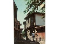 Old postcard - Nessebar, Old architecture