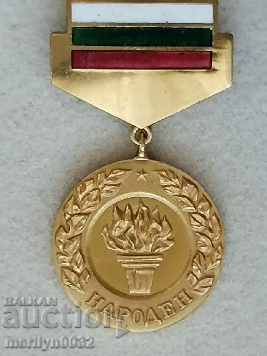 Badge with box honorary title NATIONAL medal order - 5 Badge with box honorary title NATIONAL medal order - 5