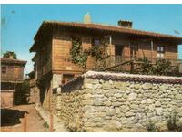 Old postcard - Nessebar, Old architecture