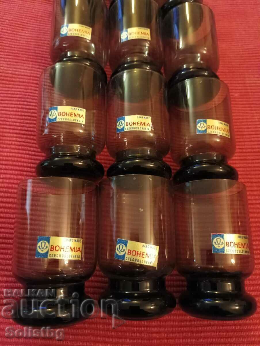 Auction Vintage two set BOHEMIA, Czechoslovakia Auction Vintage two set BOHEMIA, Czechoslovakia