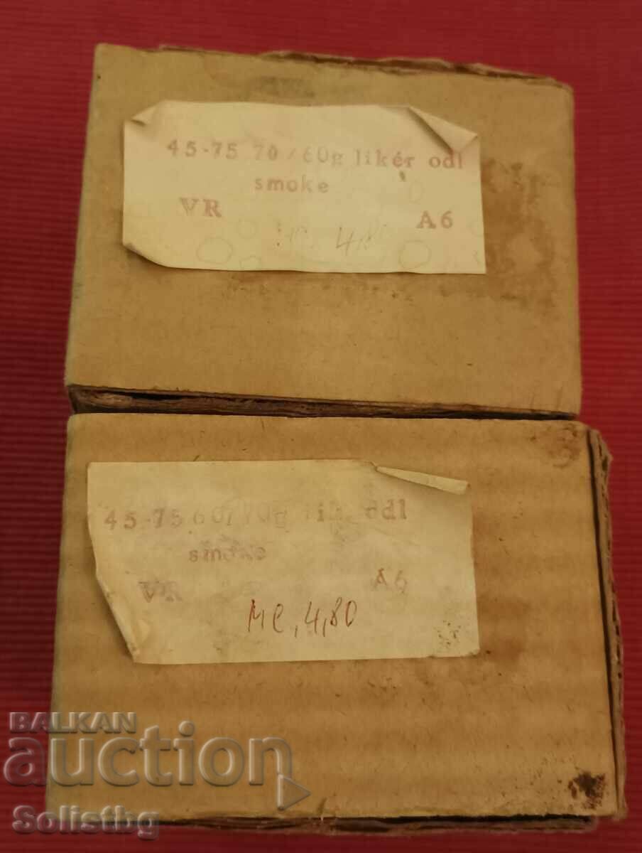 Vintage two set BOHEMIA, Czechoslovakia - 7 Vintage two set BOHEMIA, Czechoslovakia - 7