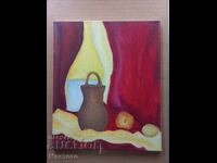 Oil painting on canvas 55cm/46cm