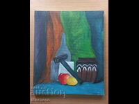 Oil painting on canvas 55cm/46cm