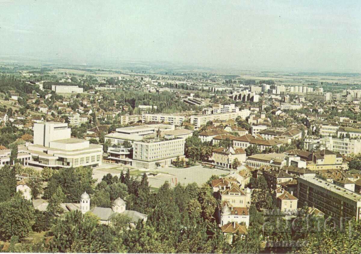 Old postcard - Vratsa, General view