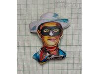 LONE RANGER TIN JAPAN 2 BADGE