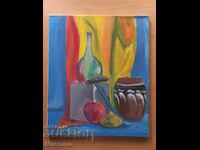 Oil painting on canvas 55cm/46cm