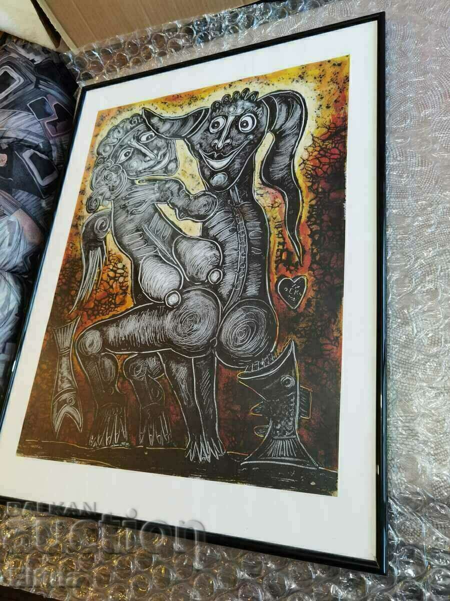 Pictură de Stavri Kalinov - imprimare din grafic - 5 Pictură de Stavri Kalinov - imprimare din grafic - 5