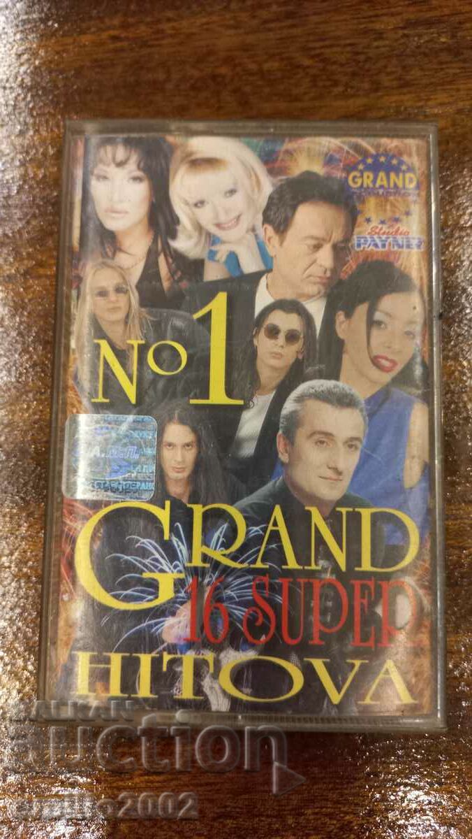 Audio cassette Grand super hitova 1