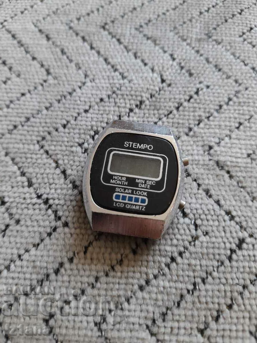 Old Stempo electronic clock with price 12.00 BGN | € 6.14 Old Stempo electronic clock with price 12.00 BGN | € 6.14