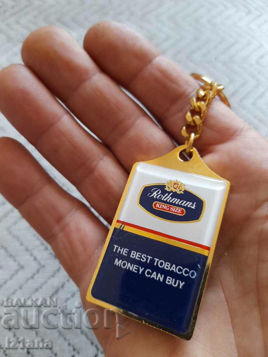 Auction Old Rothmans key ring Auction Old Rothmans key ring
