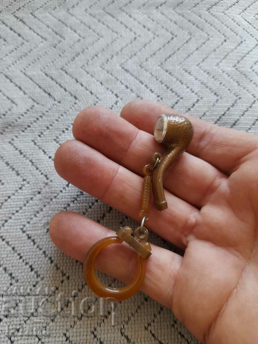 Old keychain Lula with compass with price 22.00 BGN | € 11.25 Old keychain Lula with compass with price 22.00 BGN | € 11.25