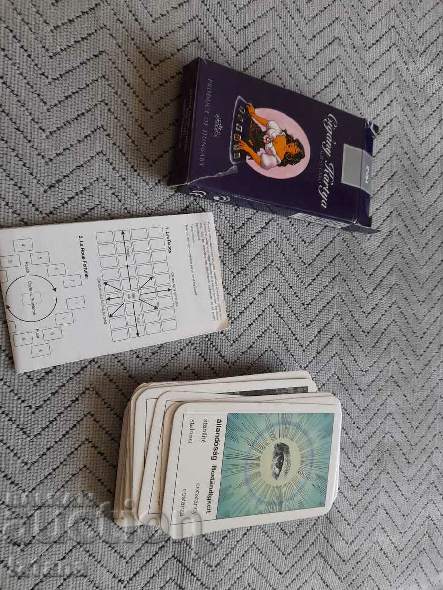 Auction Old Gipsy Card Watch Cards Auction Old Gipsy Card Watch Cards