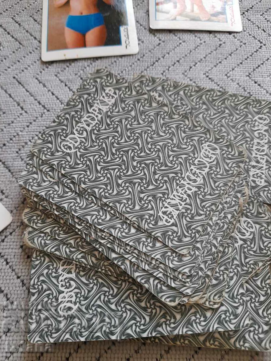 Old Erotic Playing Cards - 6 Old Erotic Playing Cards - 6