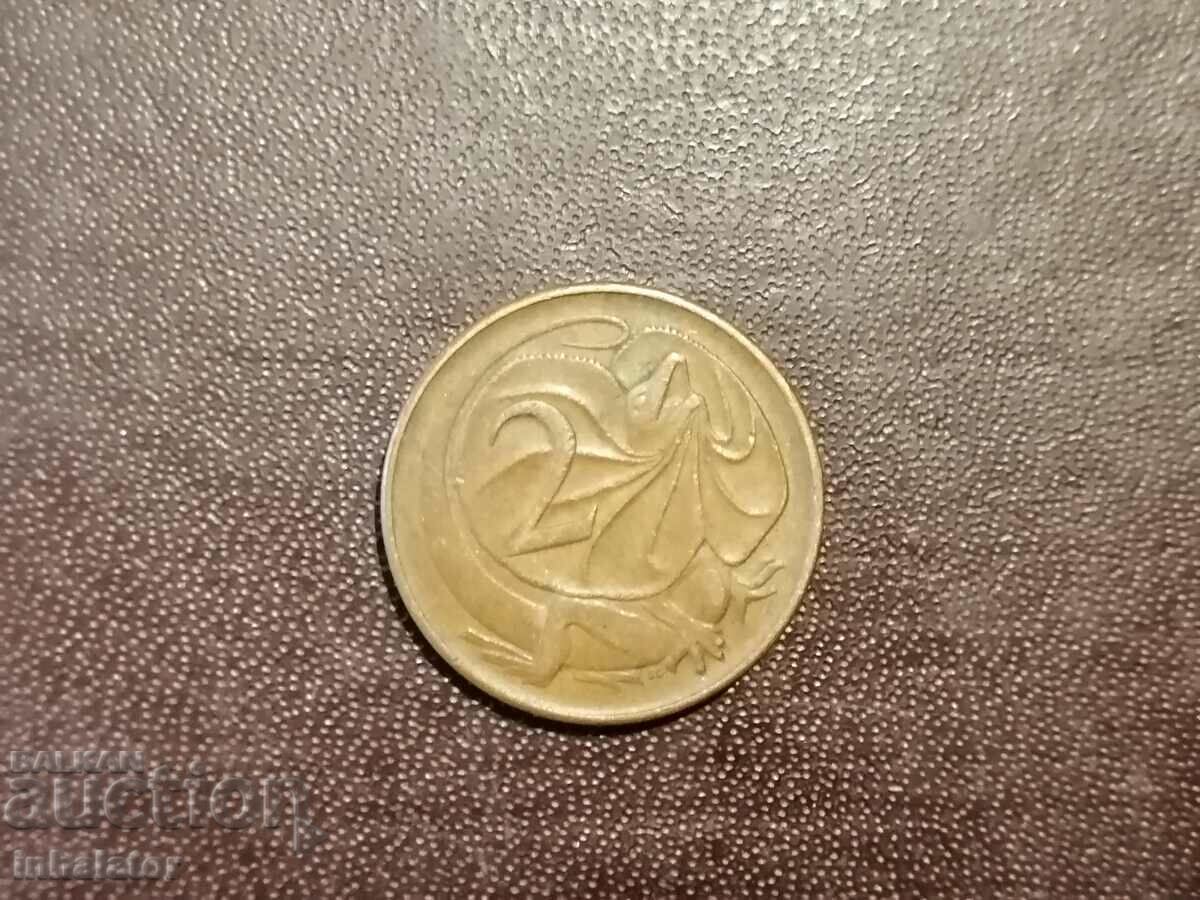 1966 2 cents Australia